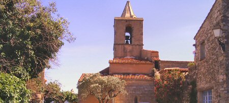 L'glise  Grimaud - juin 2004
