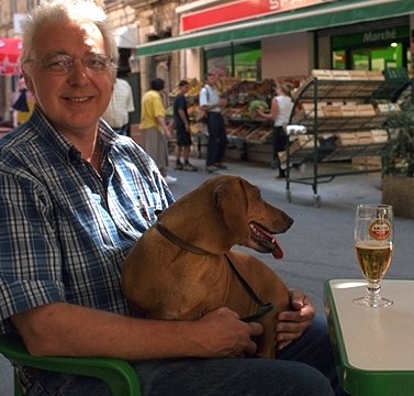 P billedet ser du ogs min gamle hund Snusser.